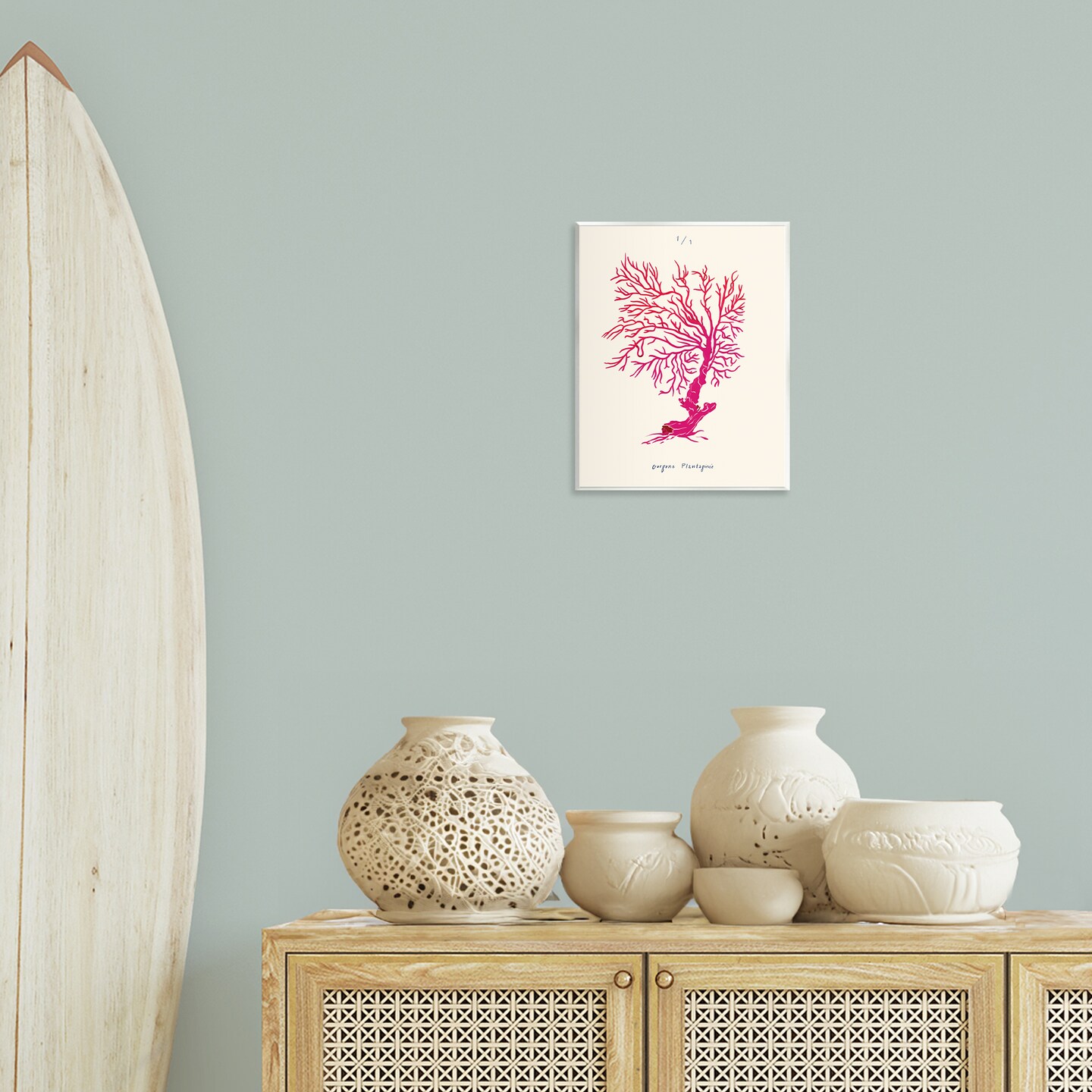 Stupell Industries Sea Fauna Coral Wall Plaque Art Design by Marina Astudillo