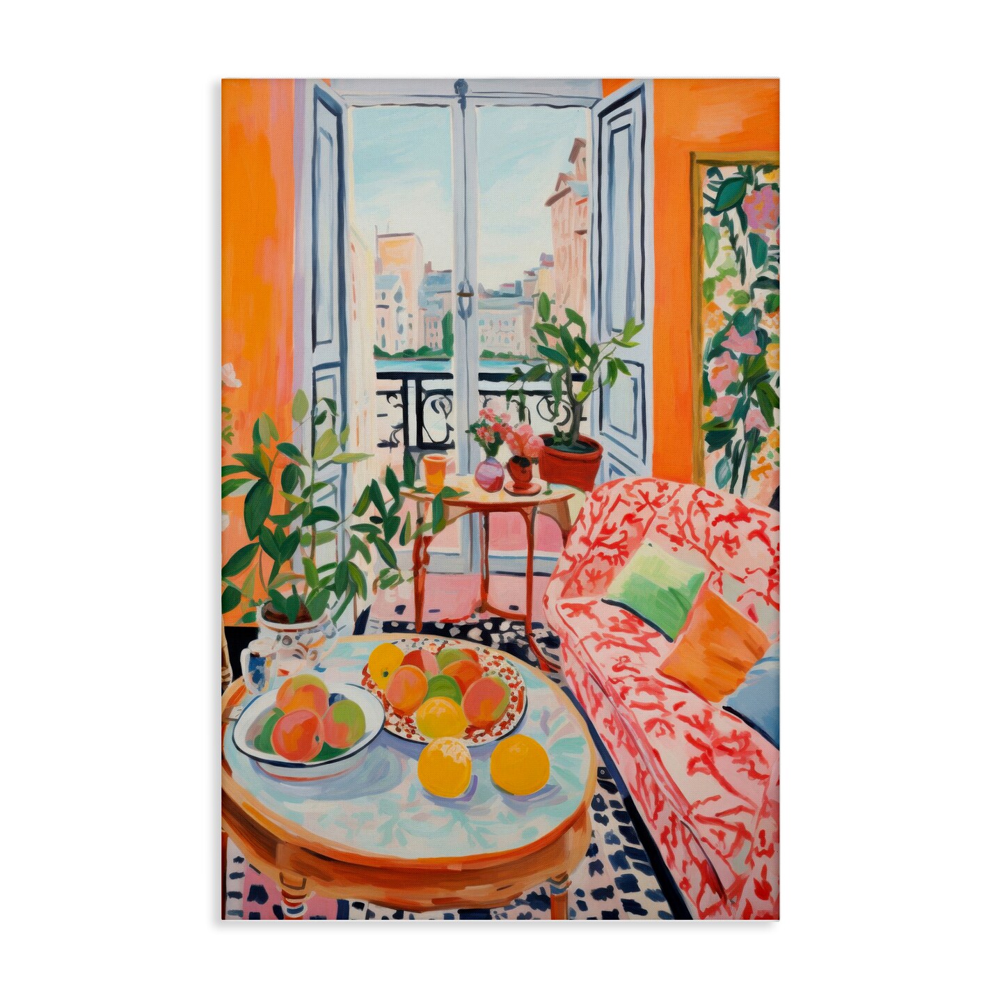 Stupell Industries Bright Sunlit Interior Canvas Wall Art Design by LSR Design Studio