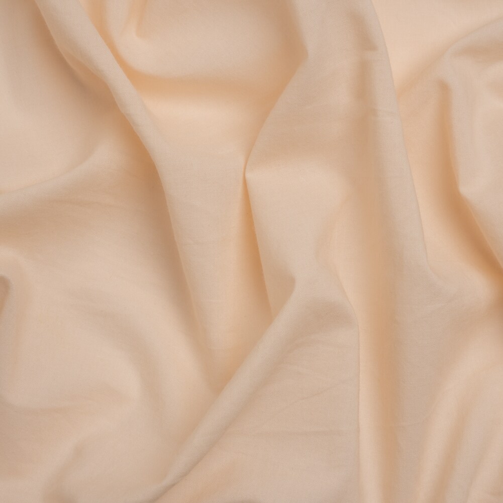 1 Yard Peach Blossom Cotton Voile Lightweight Sheer Breathable Solid Fabric