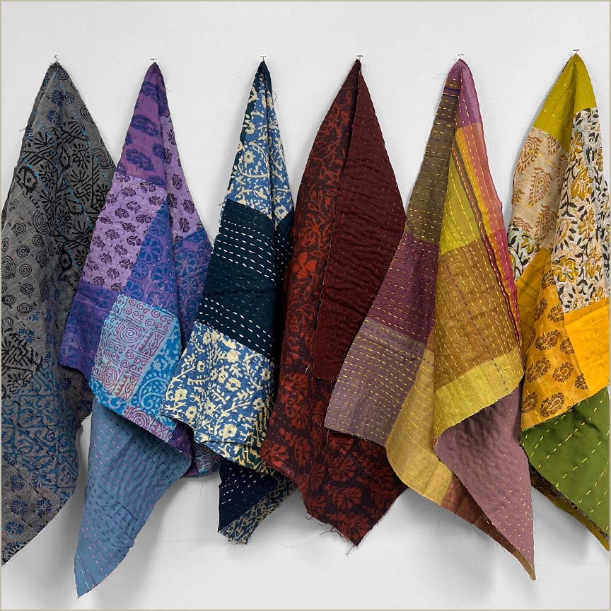 Kantha Fat Quarter Bundle by  for Windham (FATQKAN1-X Multi)