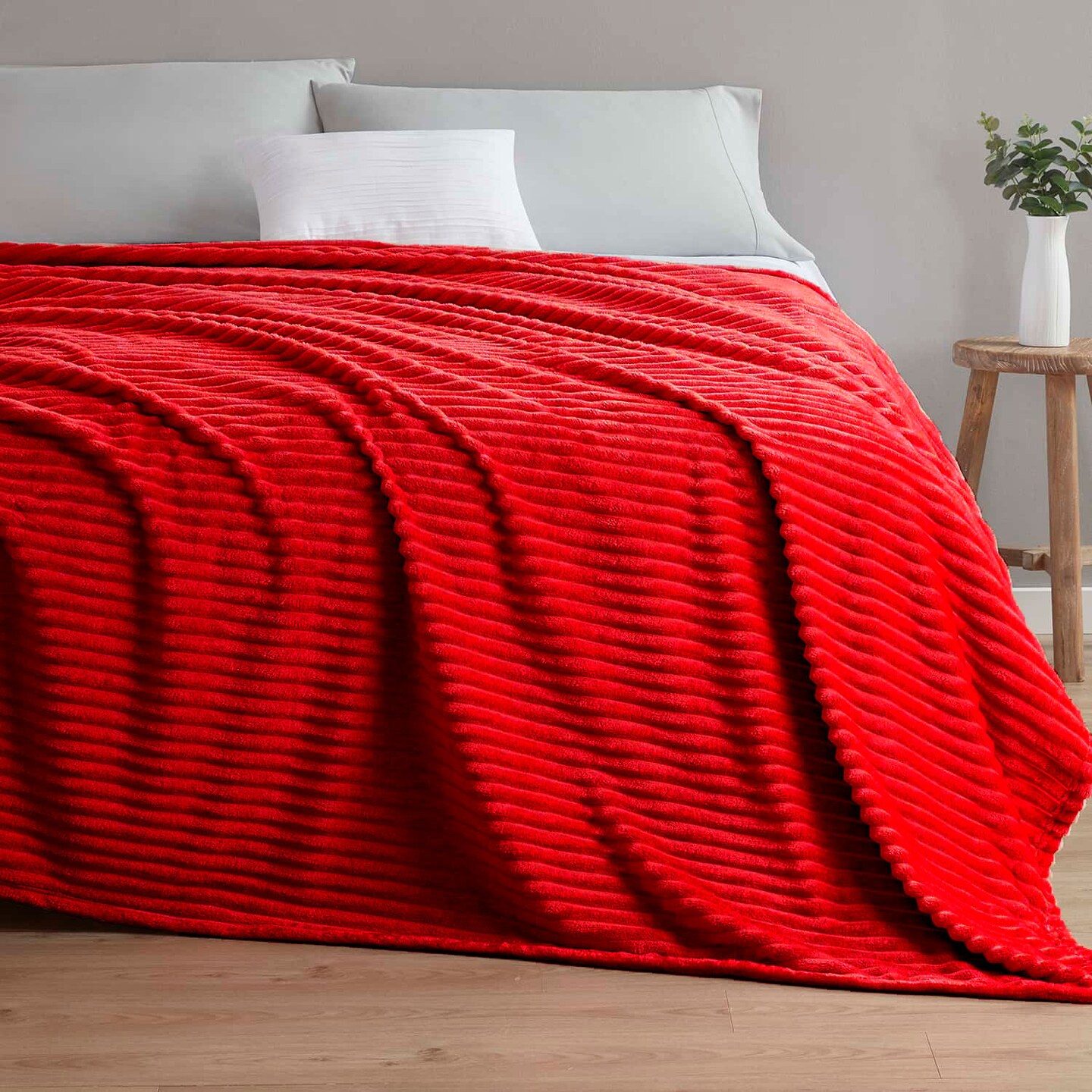 Nestl Cut Plush Fleece Blanket