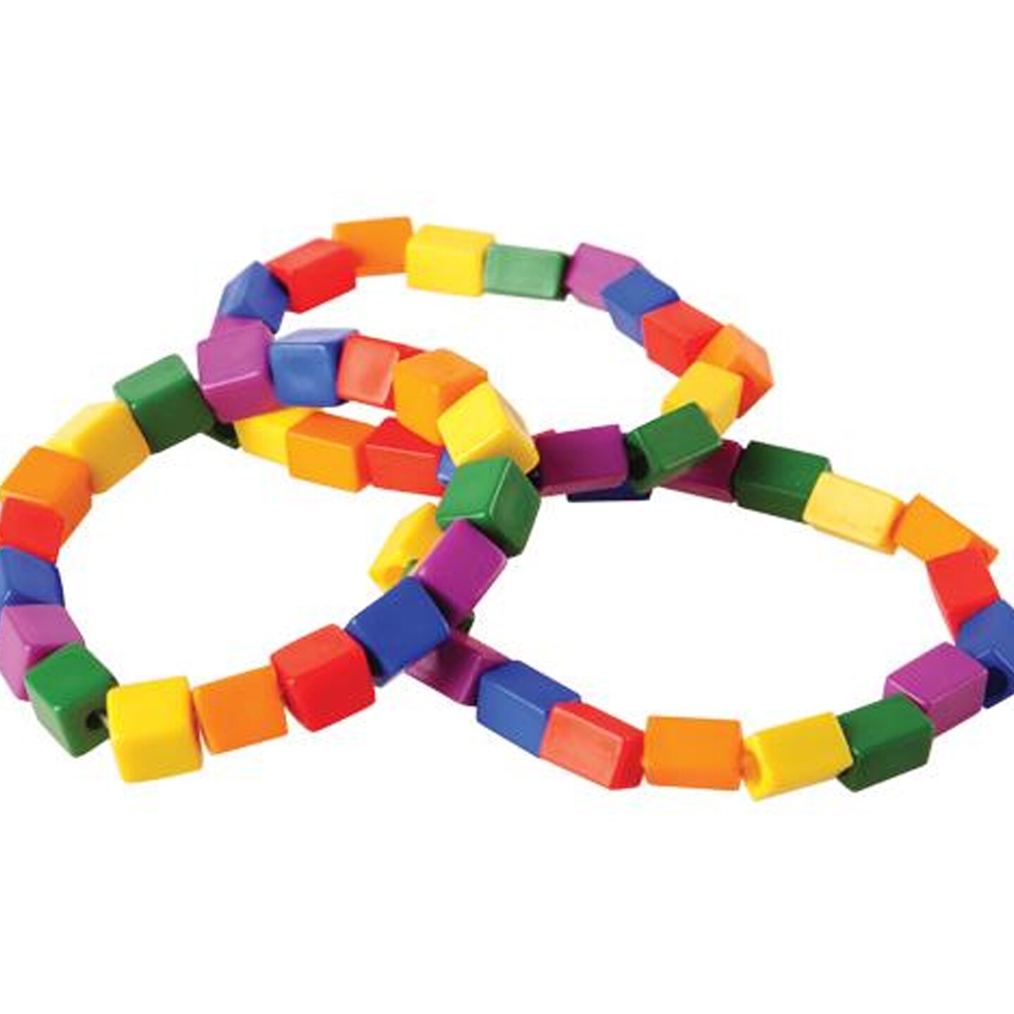 Block Mania Bead Bracelets Include 12 Units