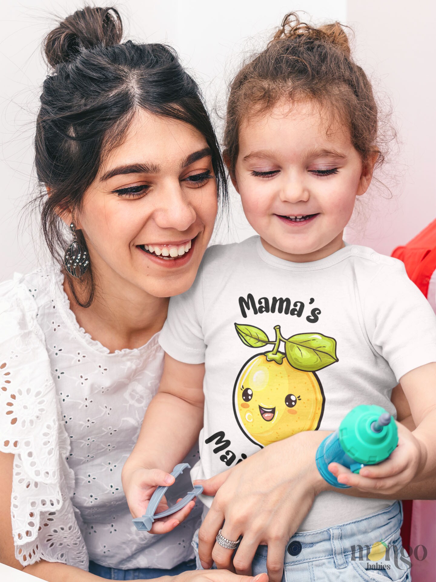 Mama's Main Squeeze Cute Lemon Baby Bodysuit Toddler and Kids T