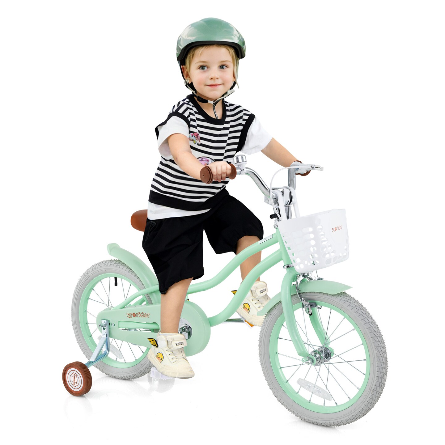Kids Bike with Adjustable Seat and Bell for Kids 3-8 Years Olds