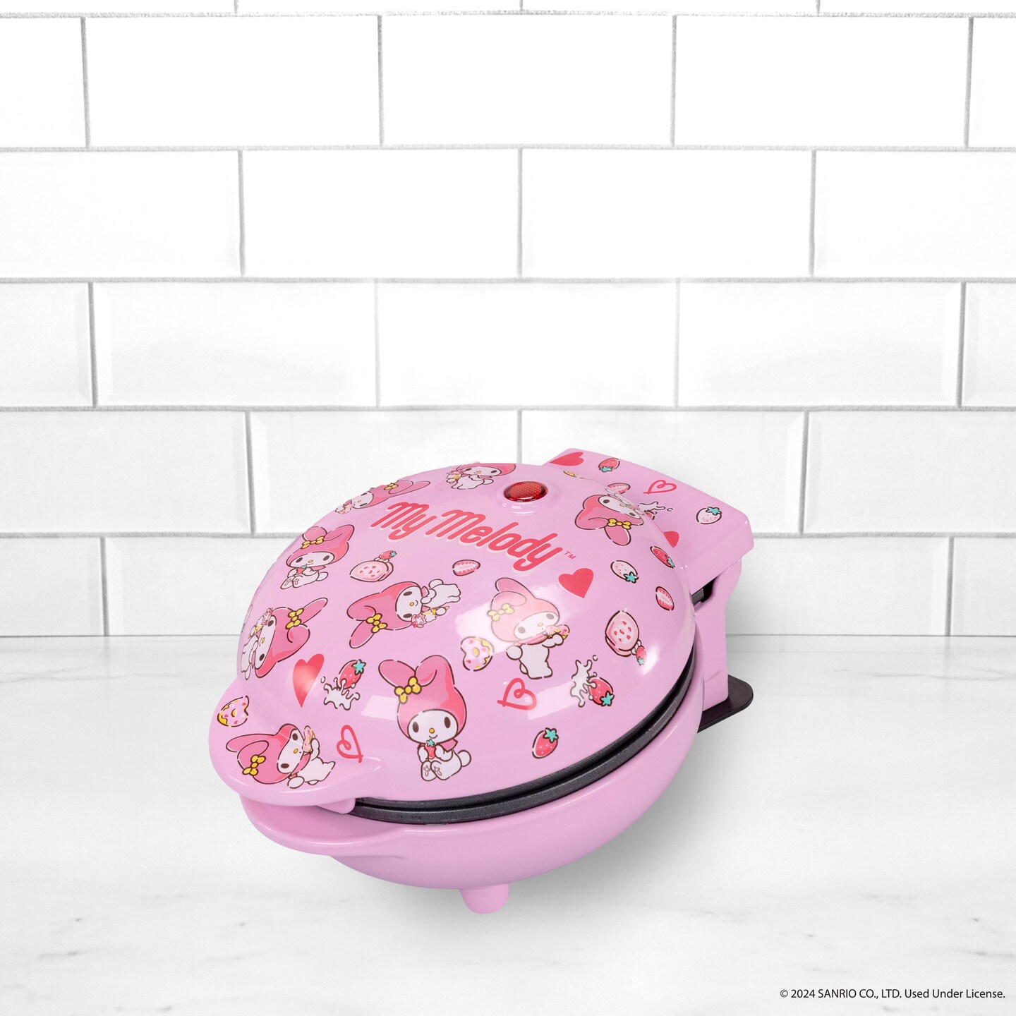 Uncanny Brands Hello Kitty My Melody Mini Waffle Maker