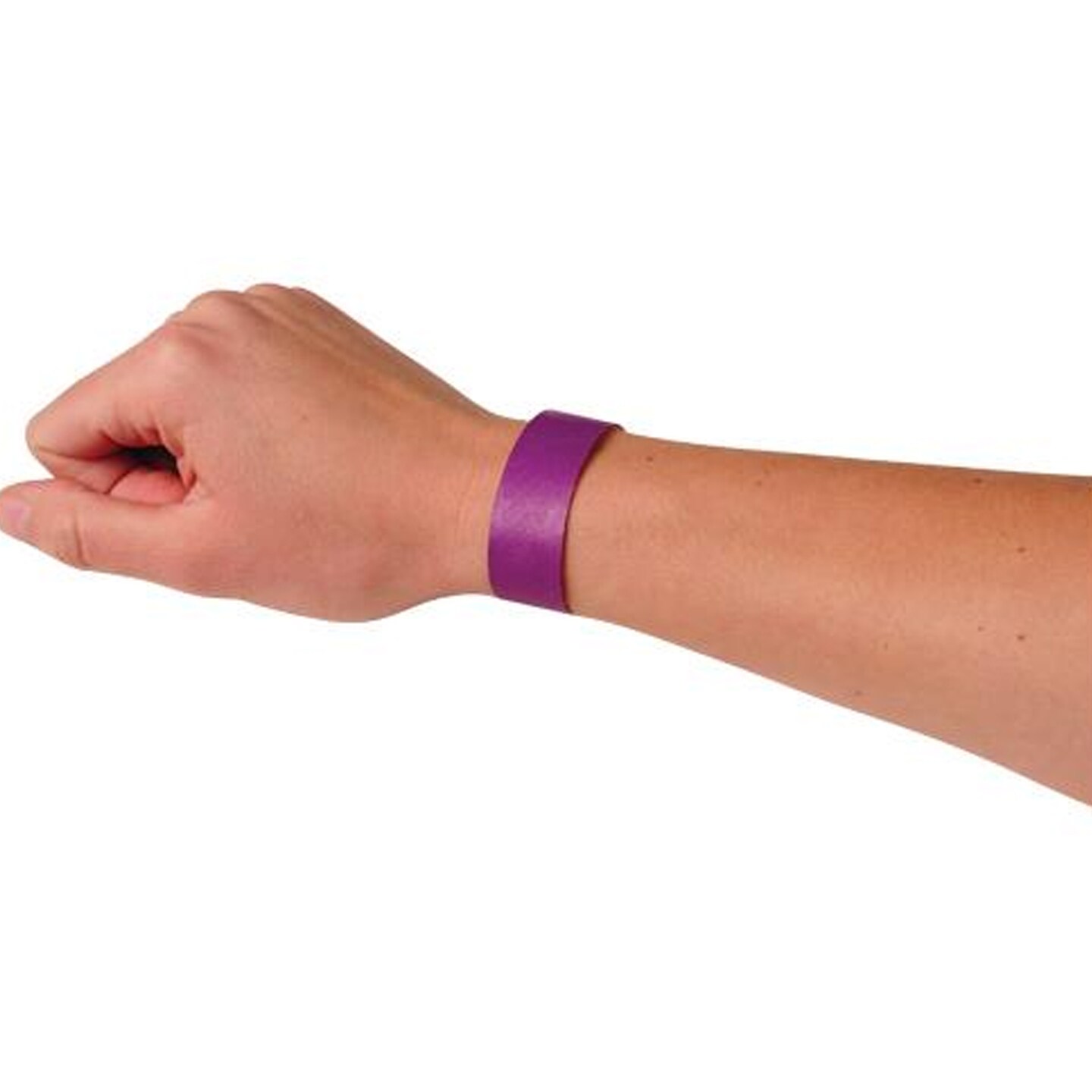 Adhesive Event Bands Purple 100 Pc Include 100 Units