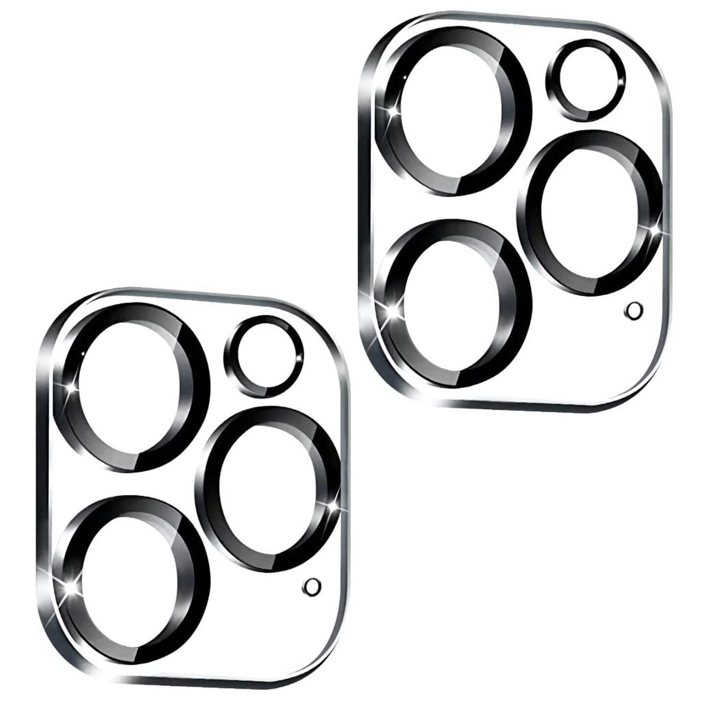 2Packs Ultra Hd Camera Lens Protectors 9H Hardness Tempered Glass Camera Lens Protectors