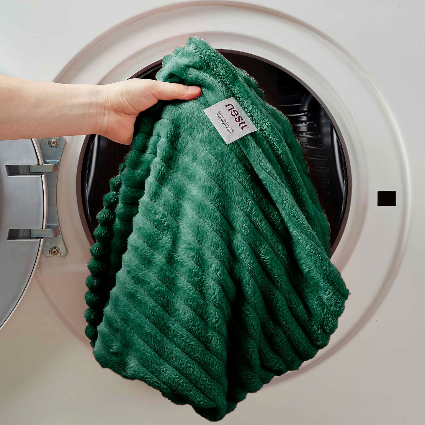 Nestl Cut Plush Fleece Blanket