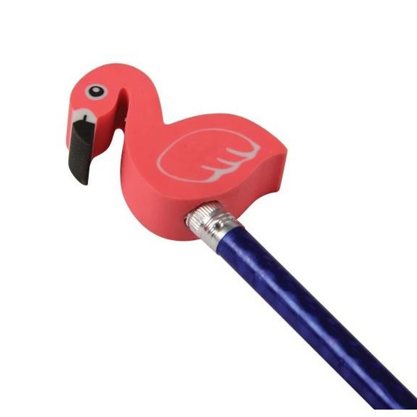 Flamingo Eraser Pencil Toppers Include 12 Units