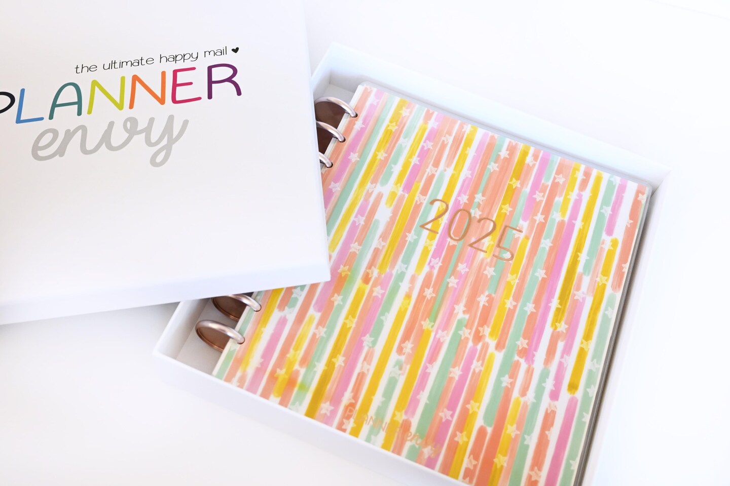 2025 Planner - Vertical Layout, Disc Bound - &#x22;Stars &#x26; Stripes&#x22; (#910)