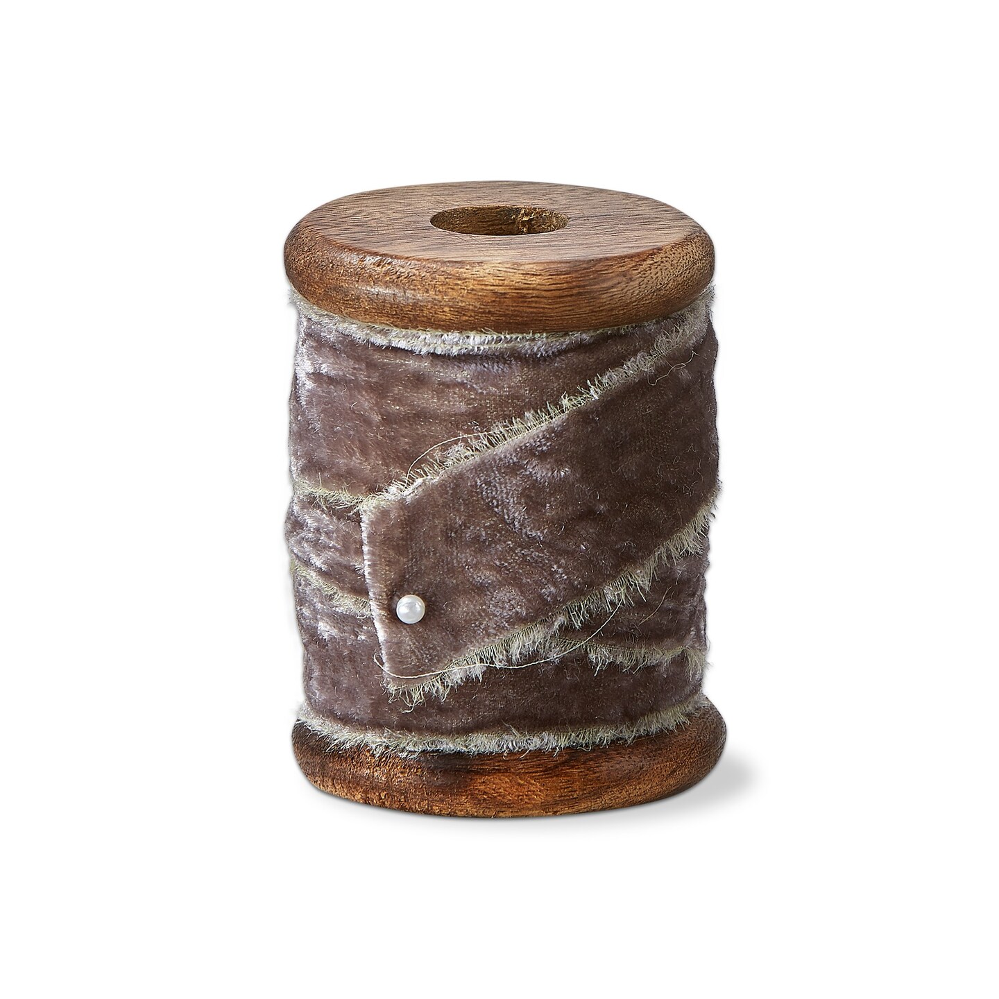 ADN VELVET RIBBON SPL 20MM/5YD GRAY