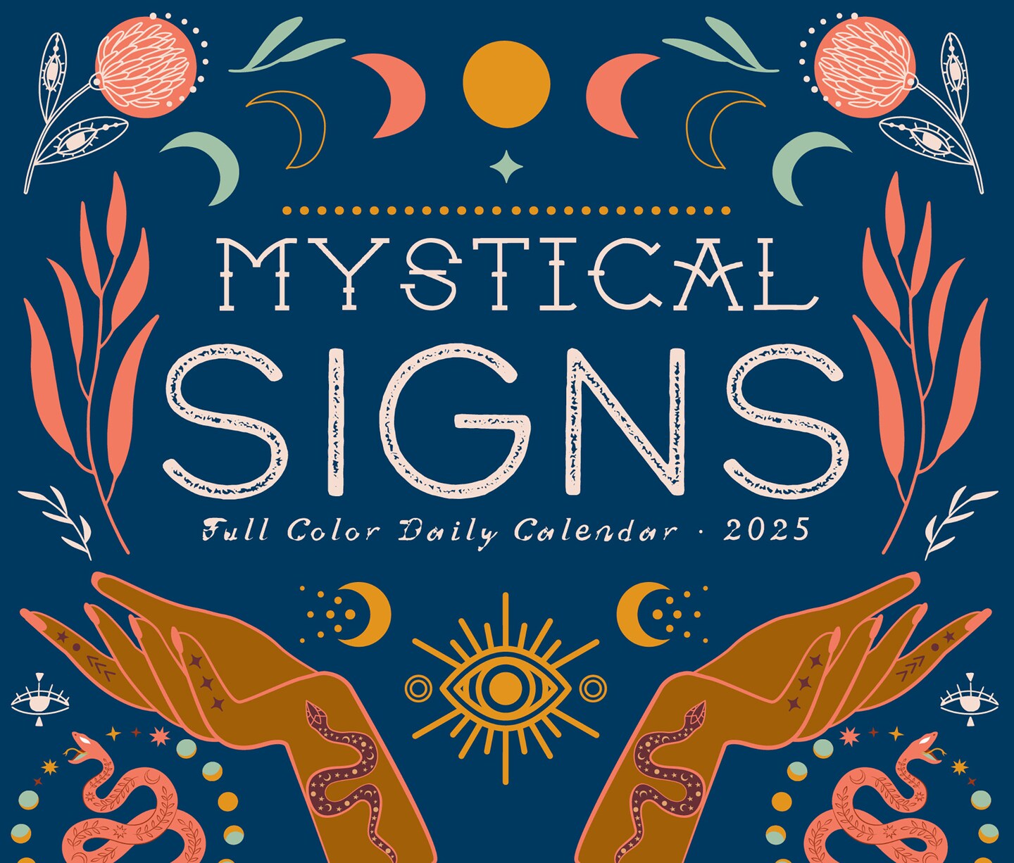 Mystical Signs 2025 Box Calendar, Daily Desktop