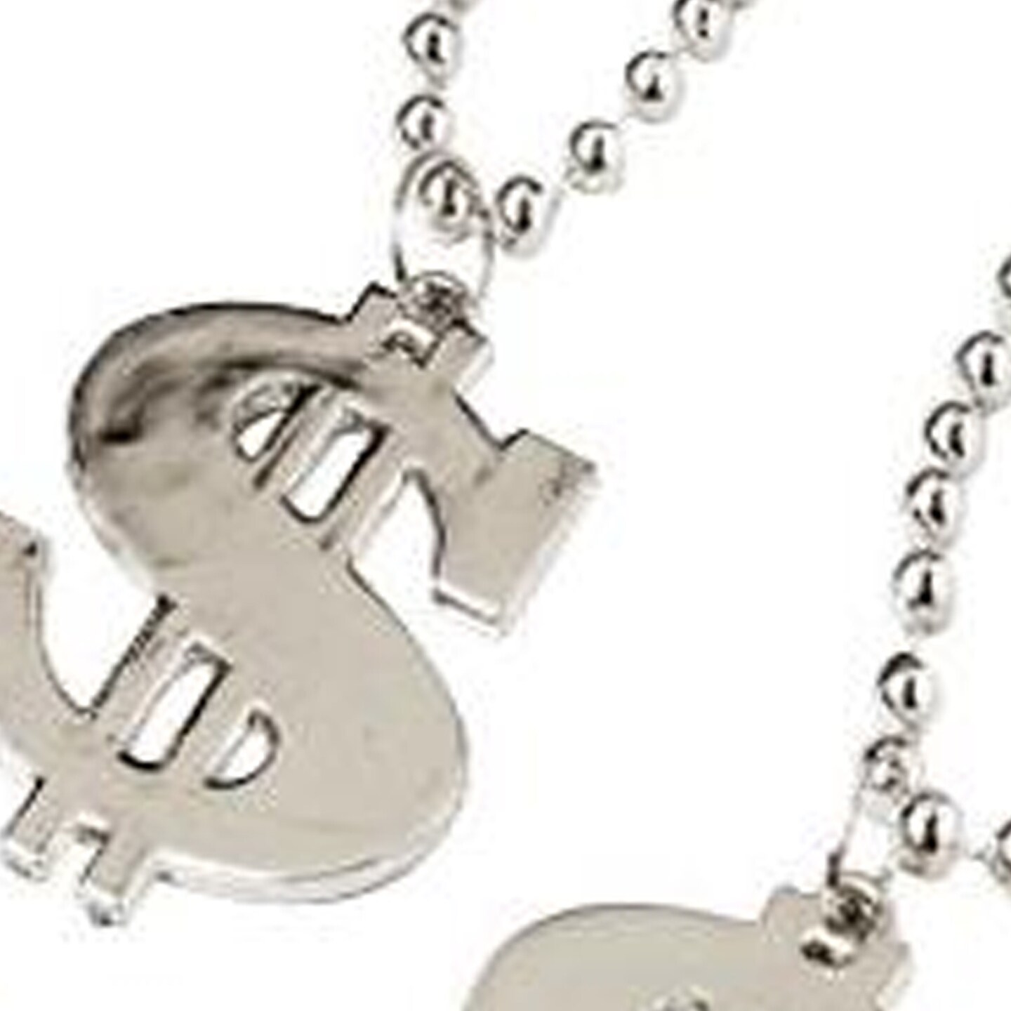Dollar Sign Necklaces Include 12 Units