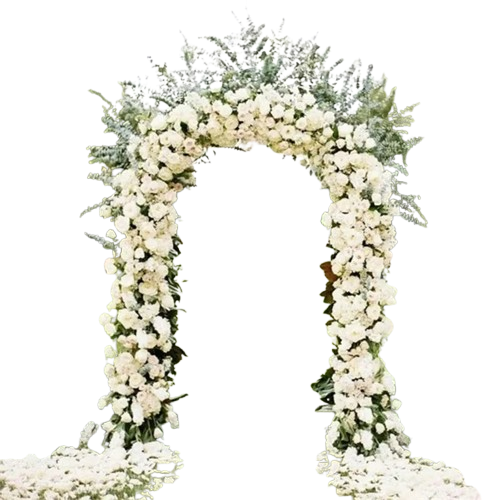 Decorative METAL Wedding ARCH 90&#x22; x 55&#x22; Wedding Party Decorations Supplies