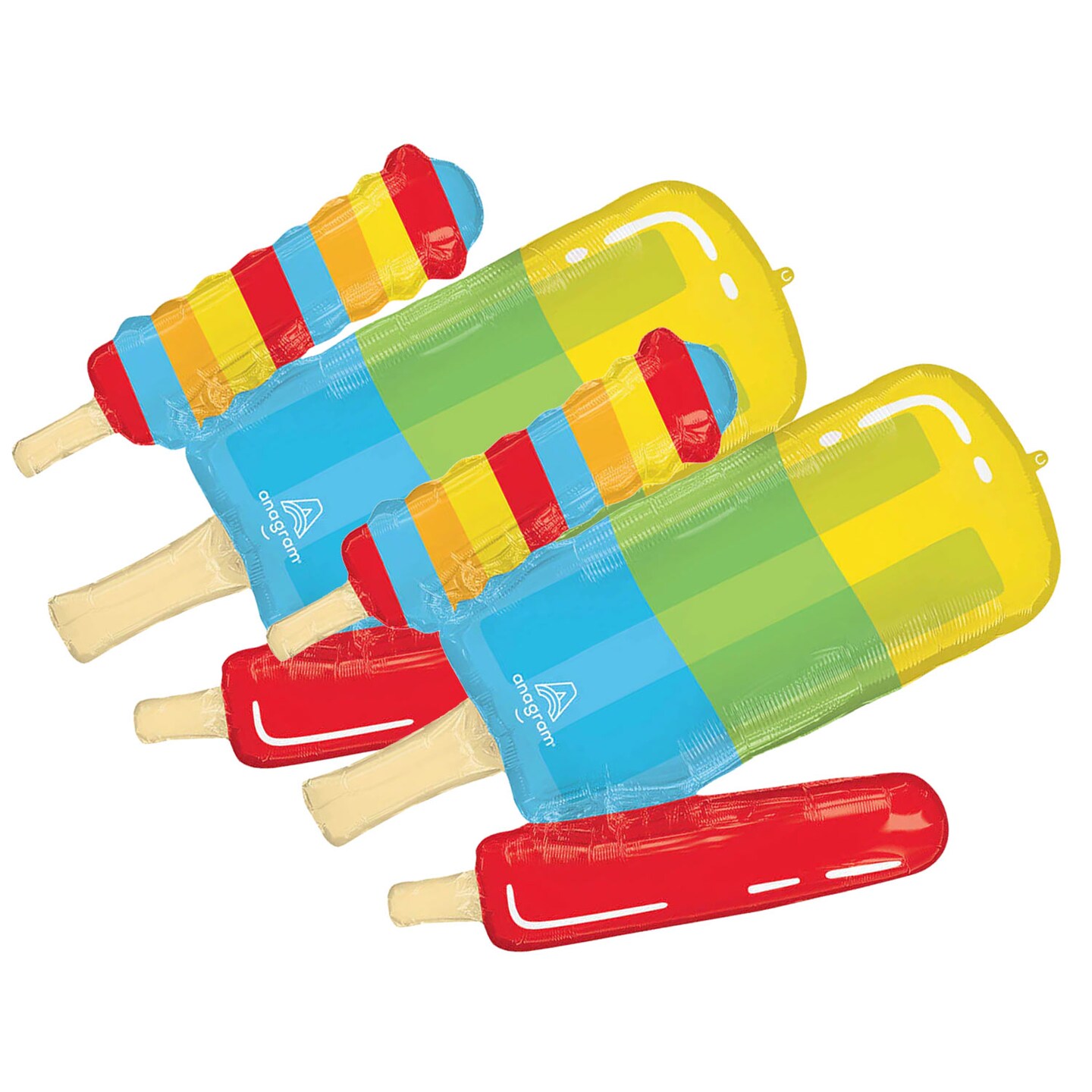 Anagram&#xAE; 34 Inch Pool Party Popsicle Foil Mylar Balloon