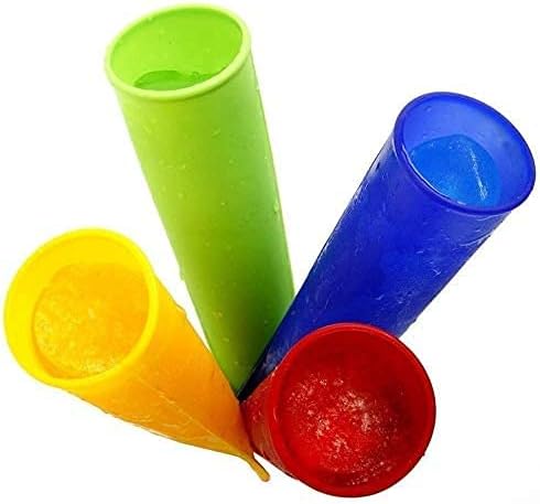 Silicone Popsicle Molds ice Pop Mould - Set of 10 Tubes - Food Grade - Freezer Tubes Make Healthy Food