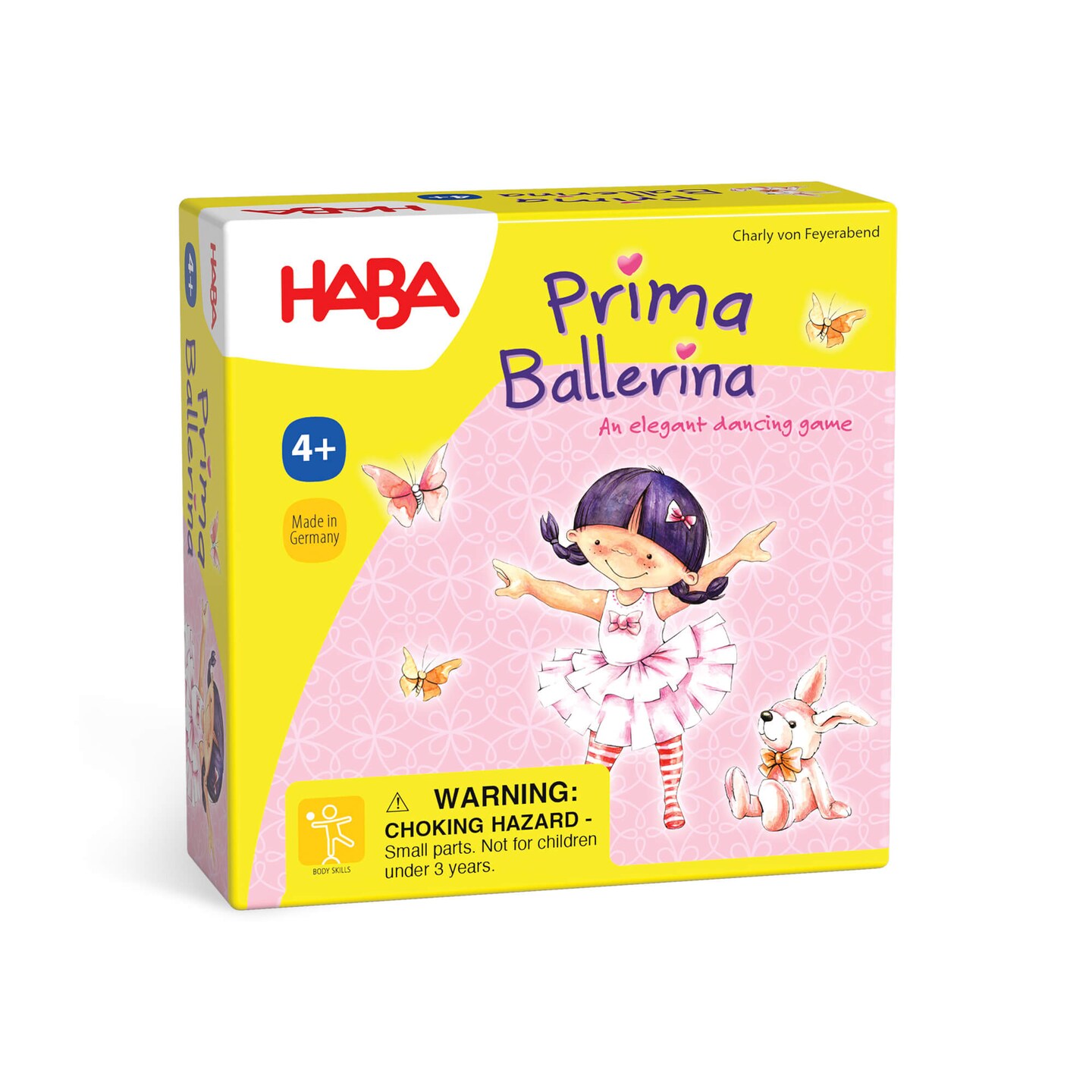 HABA Prima Ballerina Mini Game: Perfect Travel Games for Kids Ages 4-8, Ideal Ballerina Gifts and Fun Board Games for Kids 4-6