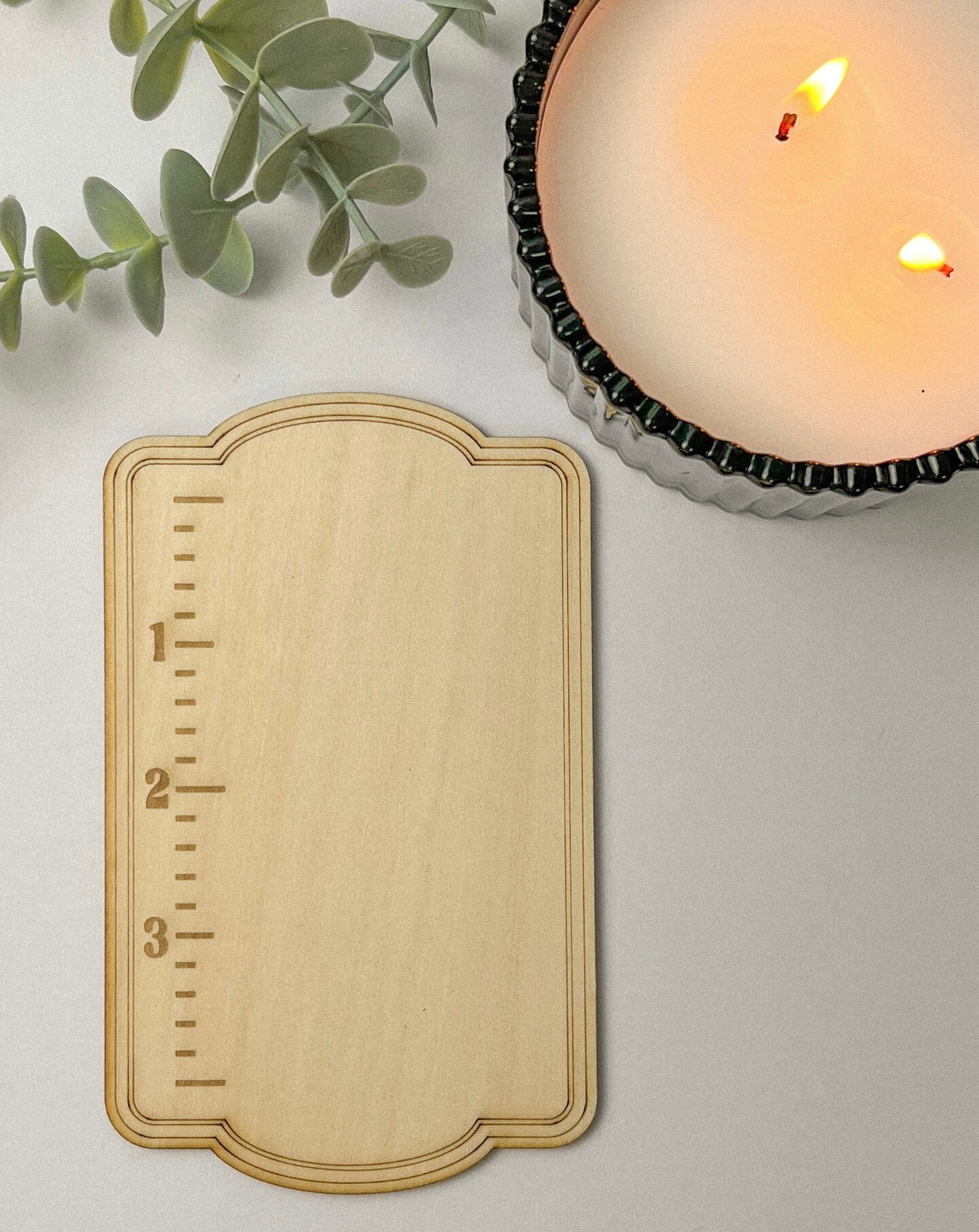 WOODEN RULER DISPLAY | Michaels