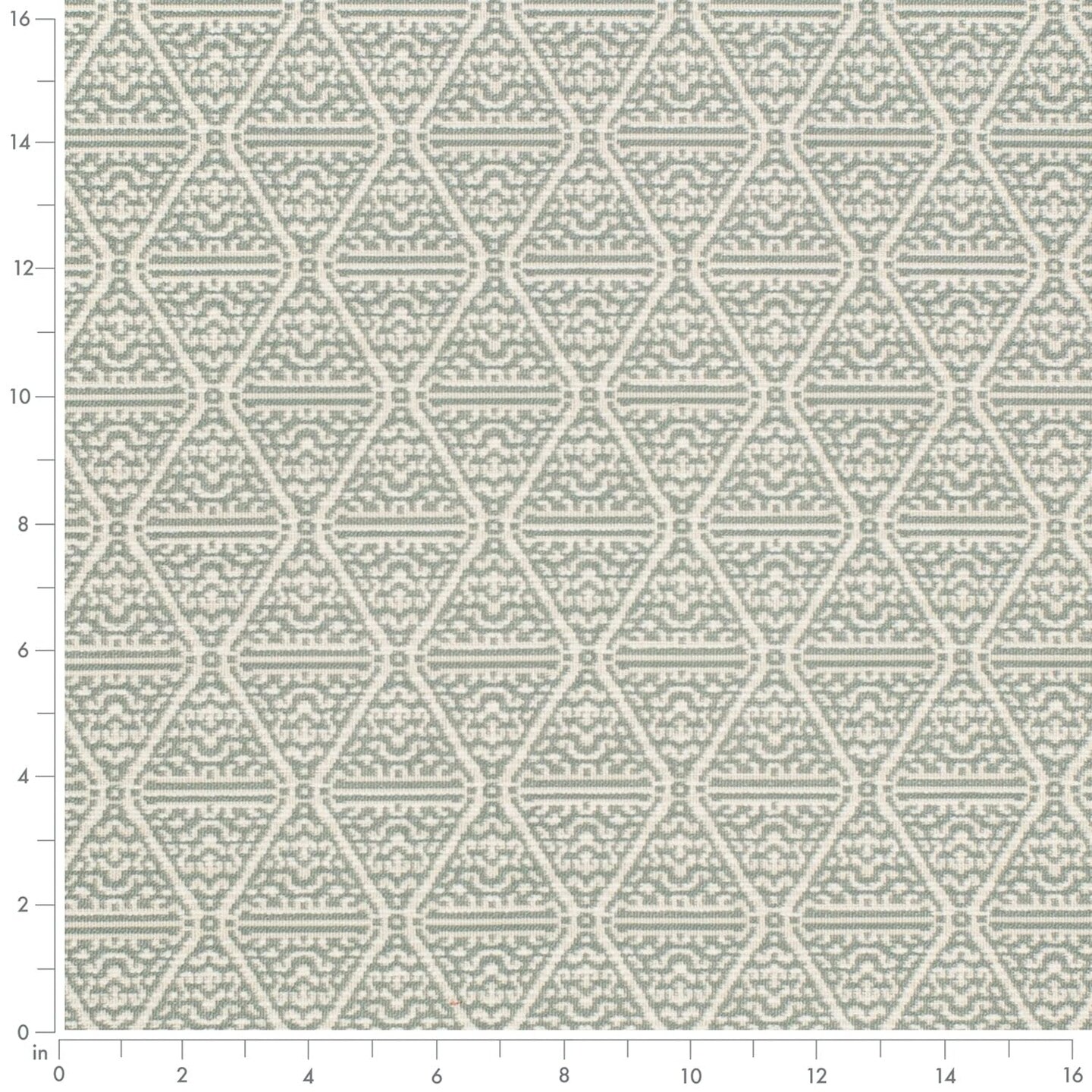 Aqua Teal Performance Grade Abstract Geometric Woven Pattern Upholstery Fabric by The Yard - SKU: Marla Aquamarine