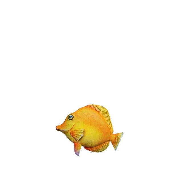 Yellow Tang Fish Statue