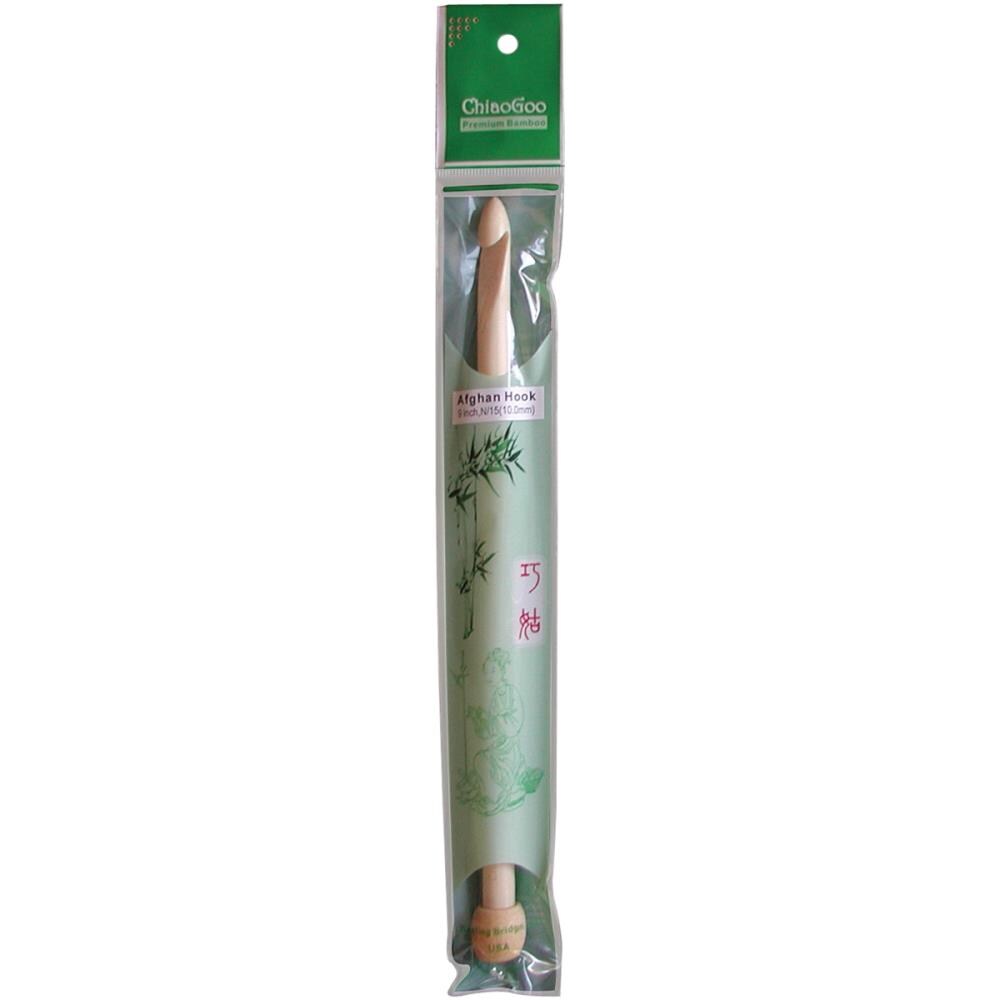ChiaoGoo Bamboo Crochet Hook - Sizes US E to U