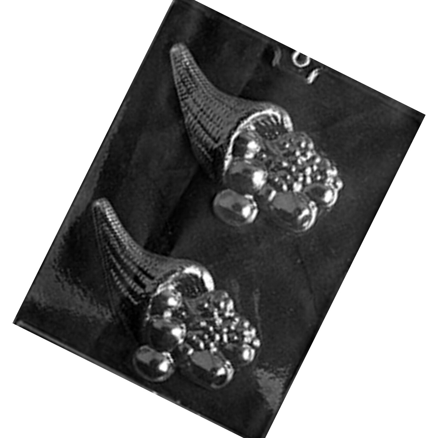 Medium Cornucopia Chocolate Mold for Holiday Displays and Treats