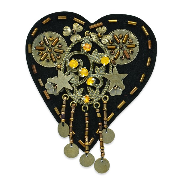 Heart Shape Fashion Applique/Patch