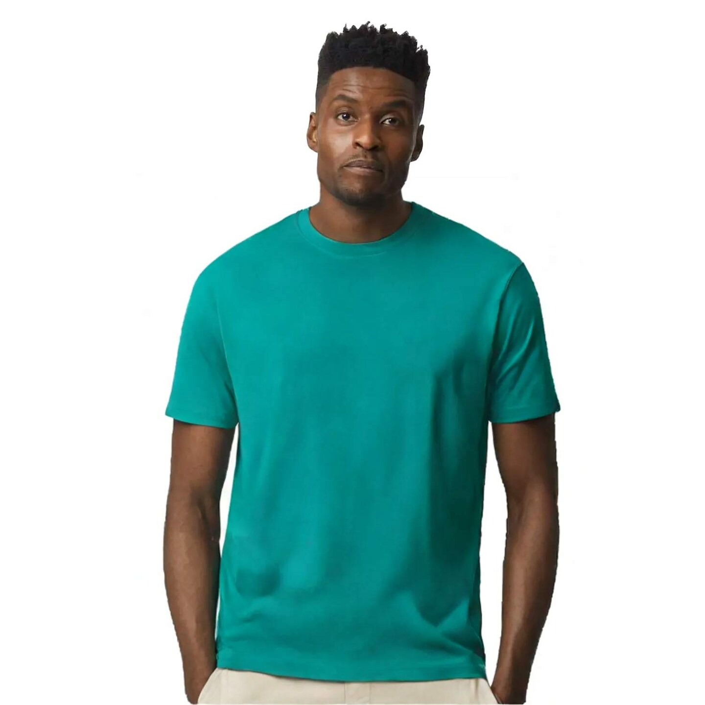 24 Pack: Gildan® DryBlend Men’s Short Sleeve T-Shirt Bulk Moisture Wicking Crewneck Workwear & Custom Printing Tees	"
