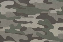 Camouflage Print Rayon Spandex Jersey Knit Fabric 1 Yard Soft Stretch 58/60" Wide