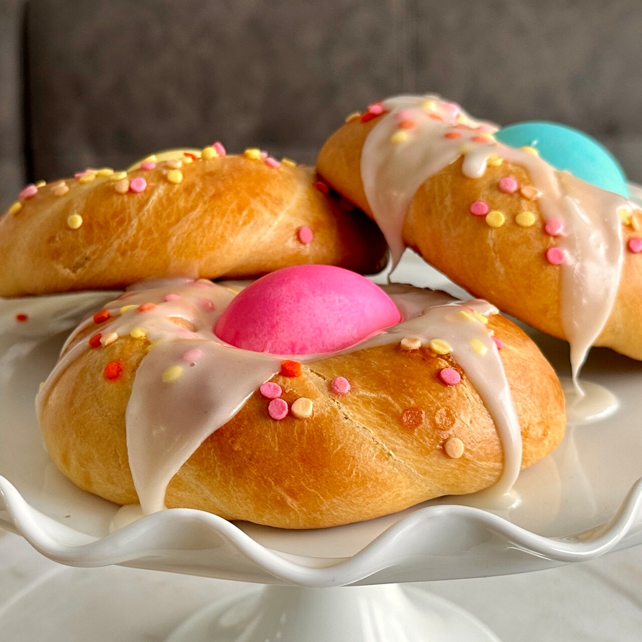 Easter Brioche Buns