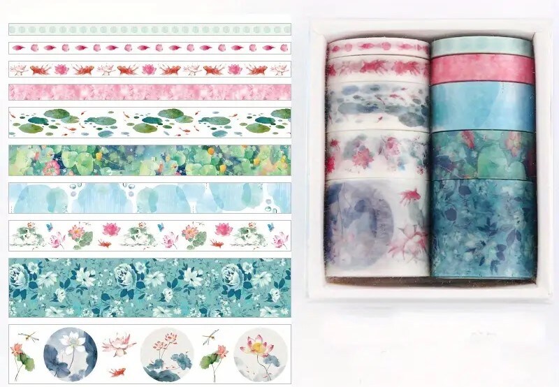 Designer Beautiful Botanicals Masking Washi Tape