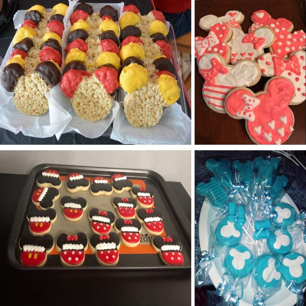 Mouse Cookie Cutter Sandwich Cutters for Kids DIY Lunchbox Bento Box Fruit Cutters