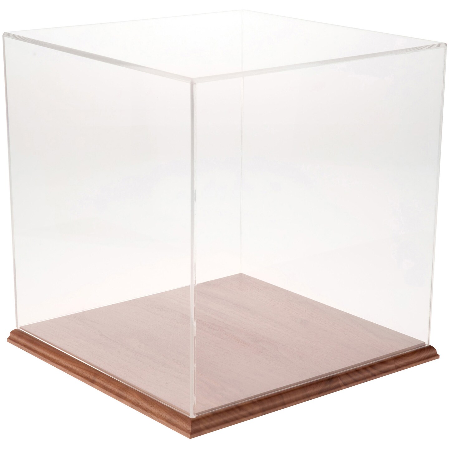 Plymor Clear Acrylic Display Case, 13&#x22; x 13&#x22; x 13&#x22;