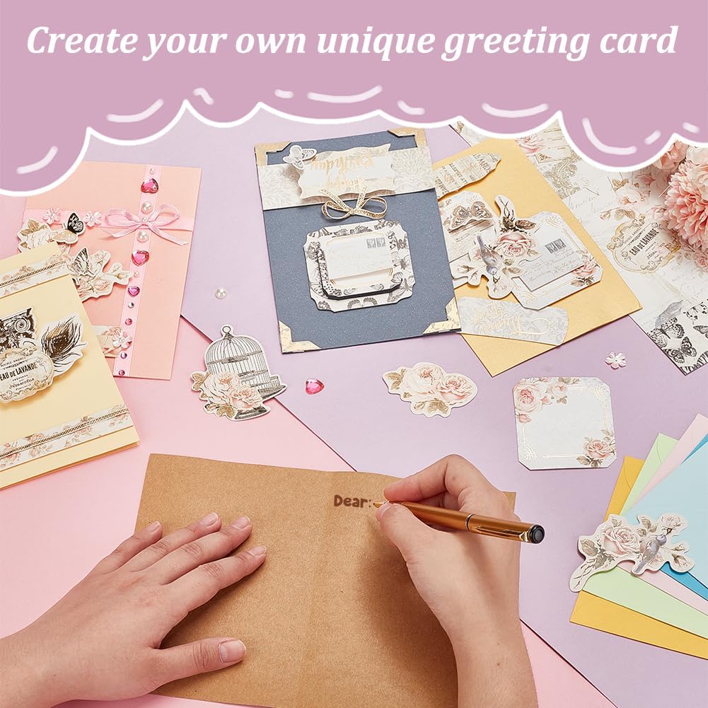 Card Making Kits, Handmade Greeting Card Sets Make Your Own Card Crafts for Thanksgiving Birthday Present Classroom Exchange