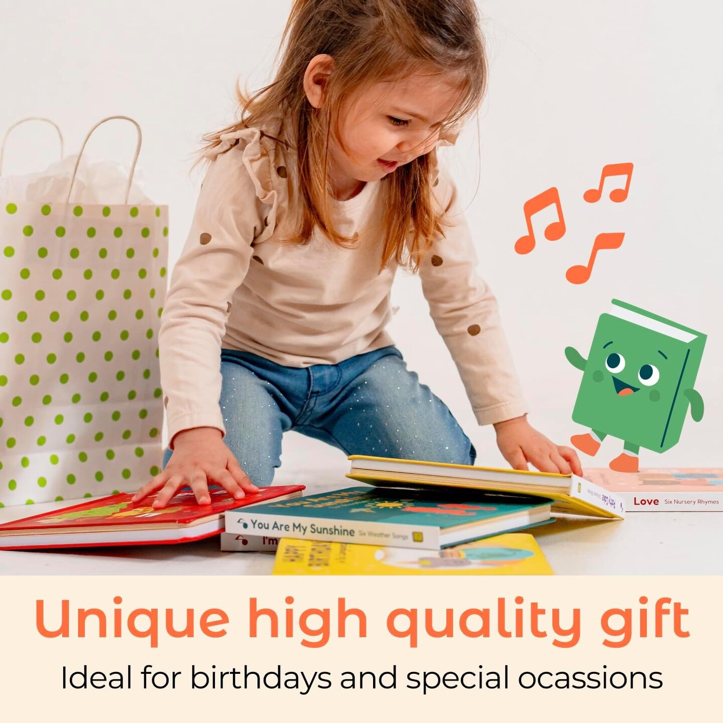 Dance to Classical Music - Children's Music Book for Boys & Girls - Educational & Interactive Sound Book for Babies & Toddlers Ages 2 -4 - Musical Birthday Gifts for Kids