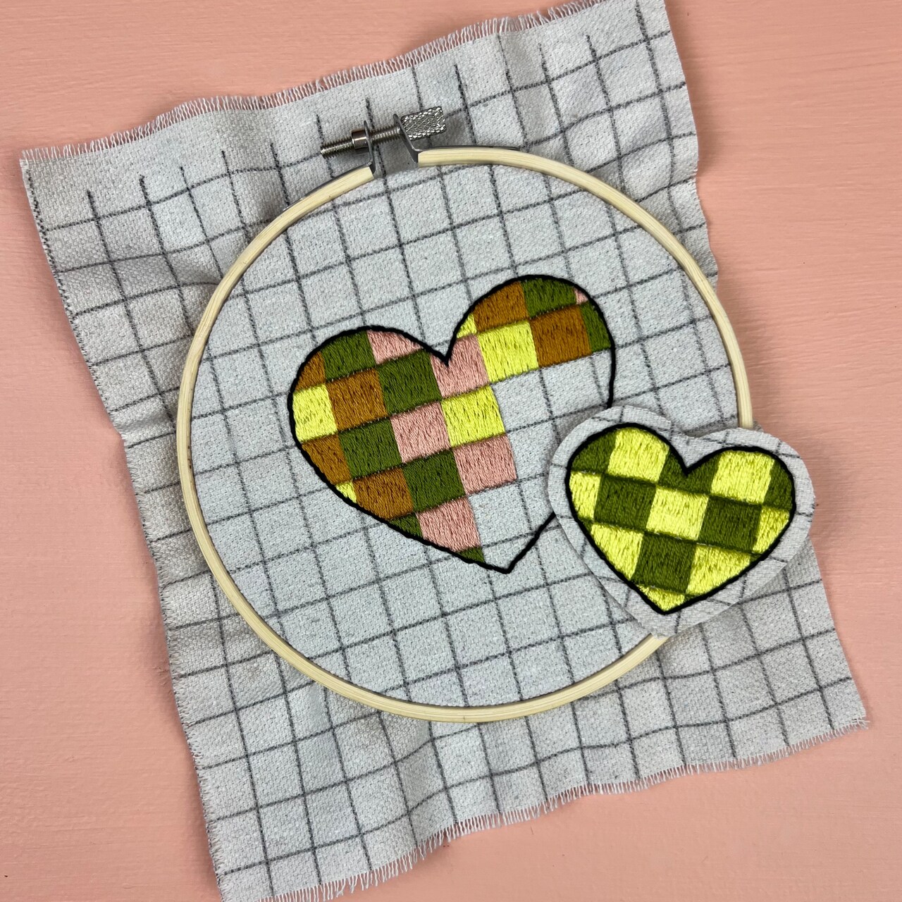 Heart Stitch Patch