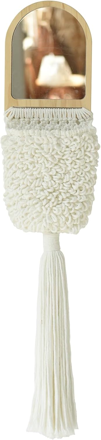 Boho Mirror Macrame Wall Art Decortive Macrame Mirror Wall Art