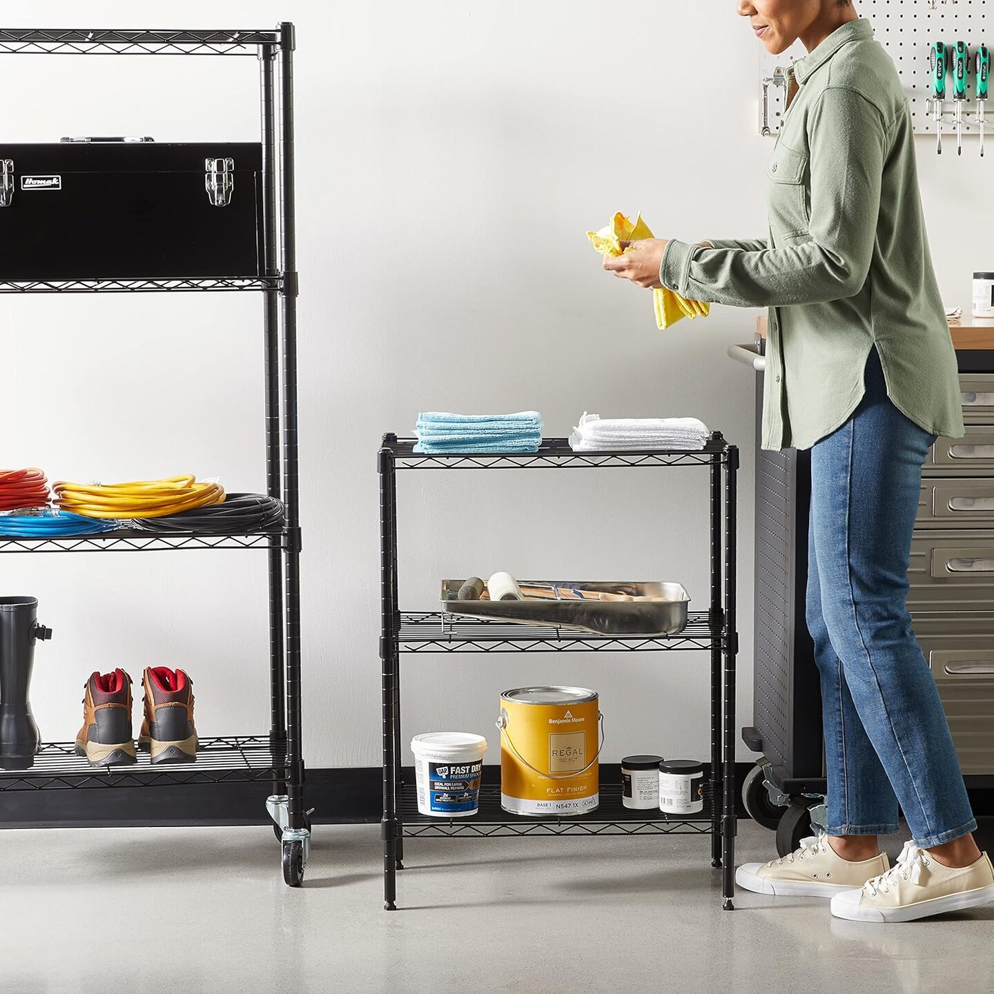 Kitchen Storage Shelving Organizer