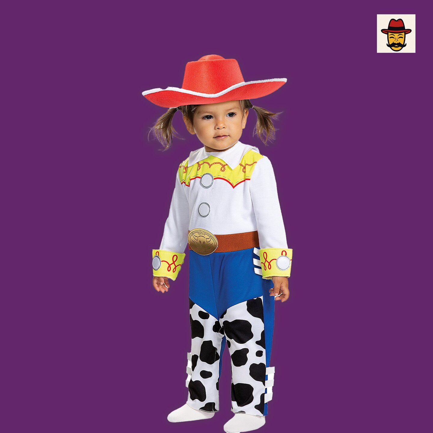 Girls Toy Story Jessie Costume Infant Jumpsuit Western Shirt Cow Print