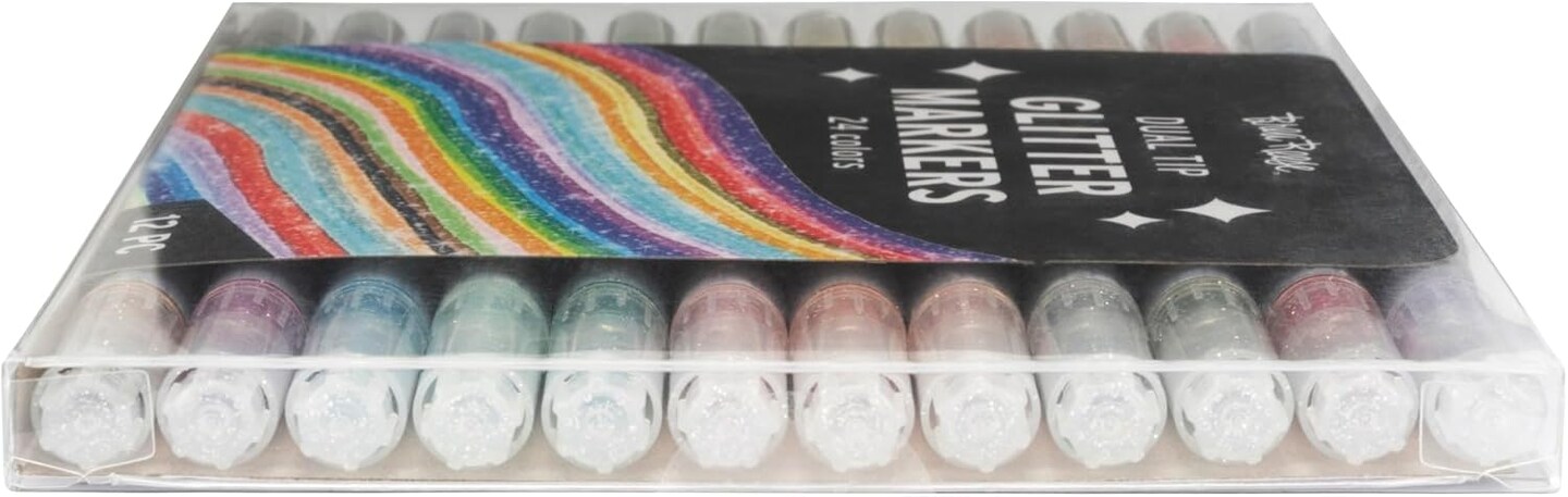 Dual Tip Markers - Glitter