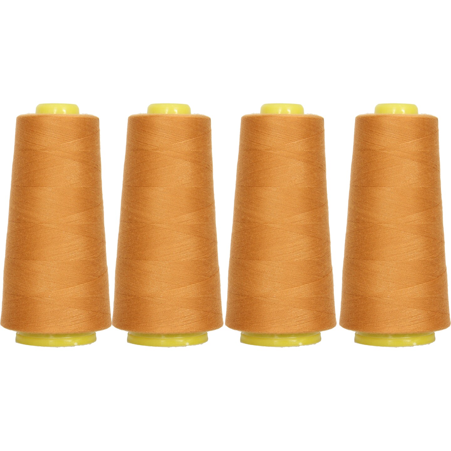 Threadart Polyester Serger Thread - 2750 yds 40/2 - 4 Cone Bundle Pack - 56 Colors Available -