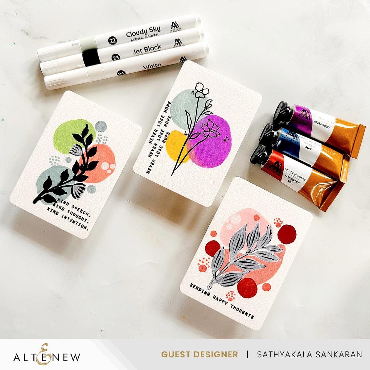 Watercolor Paper Set (Cold Pressed, 5" x 7" Loose Sheets, 30 sheets/set)