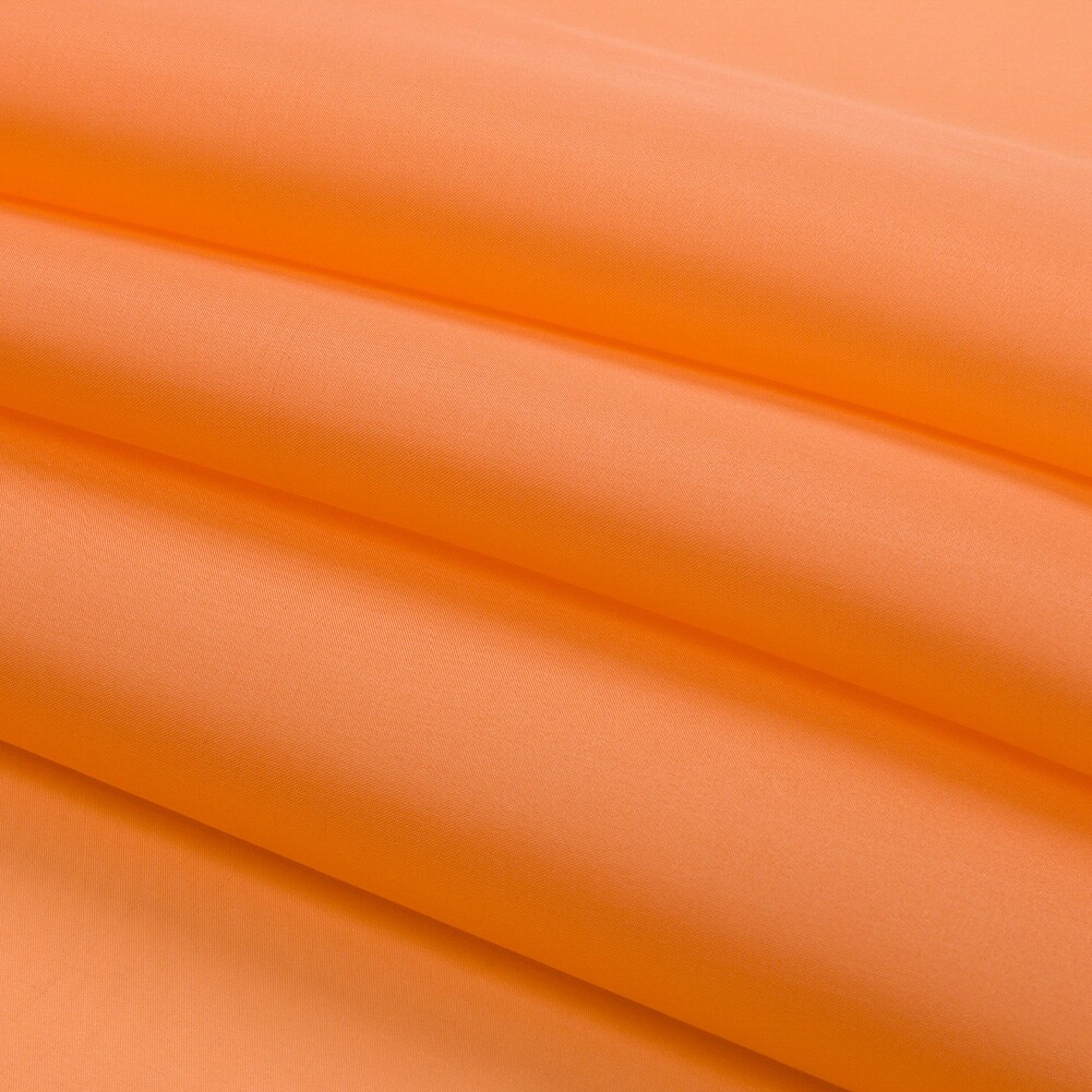 1 Yard Premium Silk Satin-Face Organza Fabric Peach Fuzz Solid Couture Material 54" Width