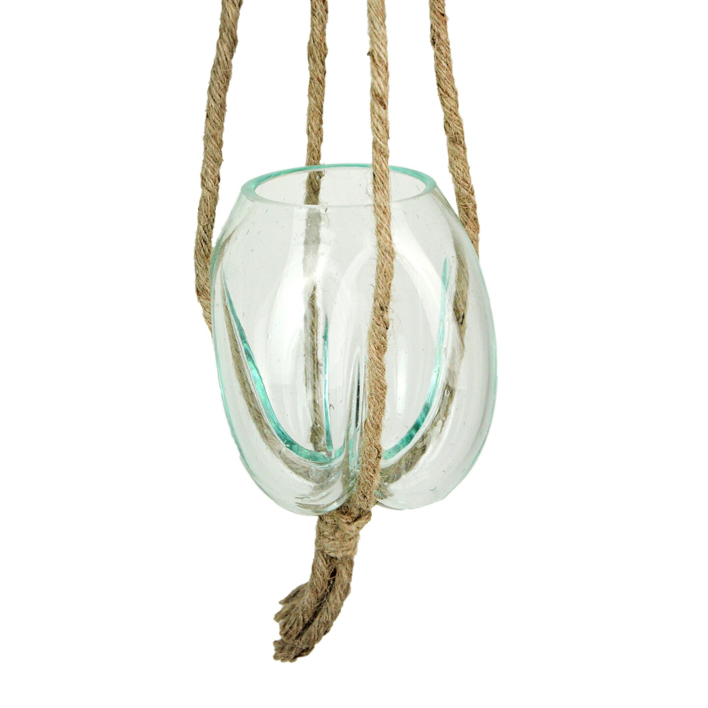 Versatile Hanging Molten Glass Planters &#x2013; Elegant Home Decor