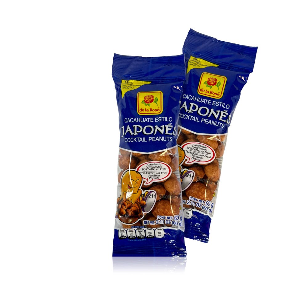 Cocktail Peanuts Japones 50 Count
