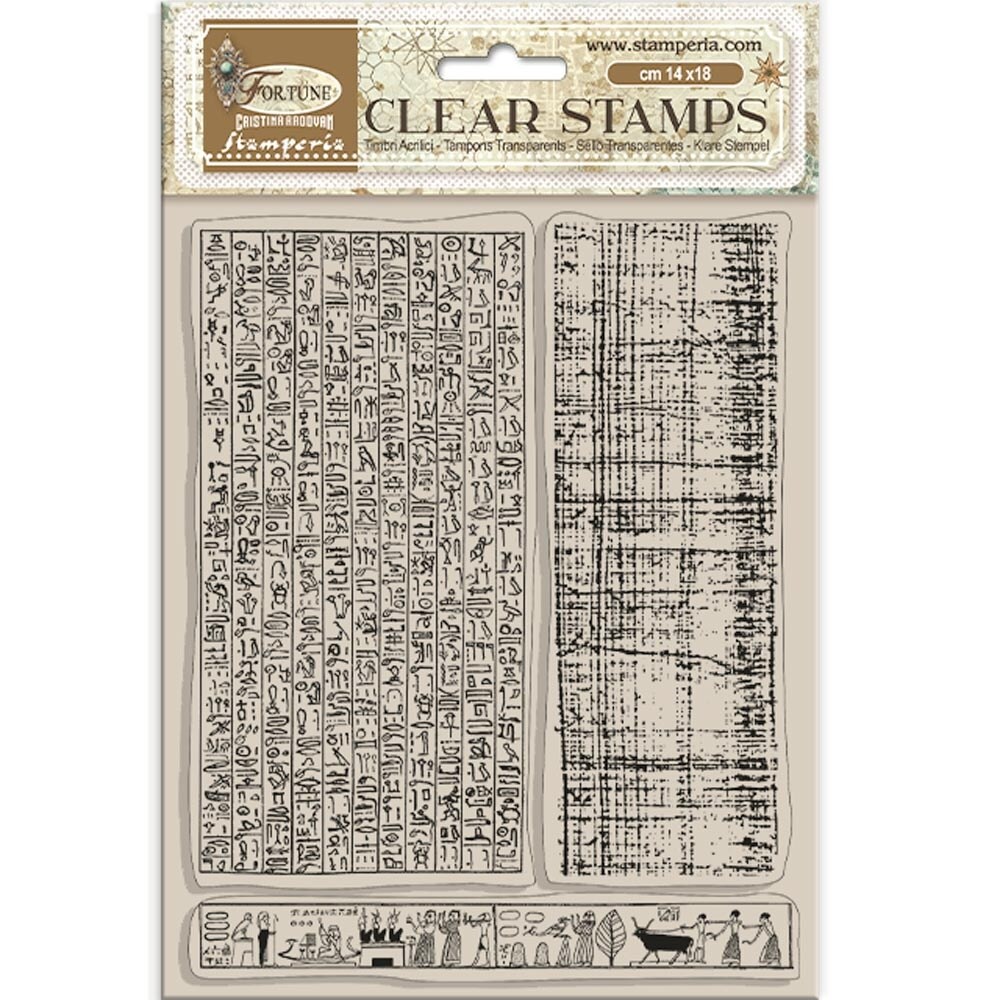 Stamperia Clear Stamps-Fortune Egypt