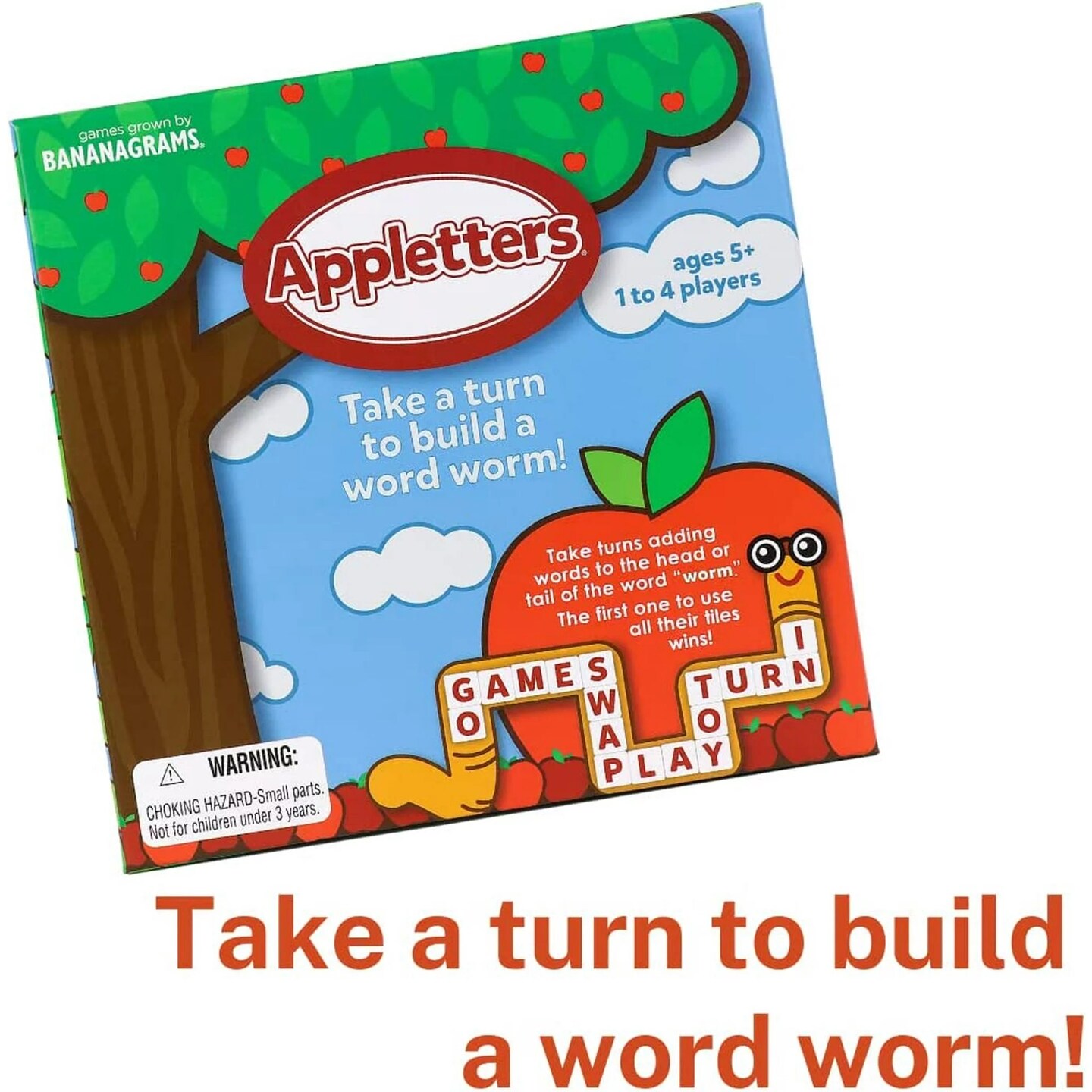Appletters: Race to Build A Word Worm in This Board Game for Kids