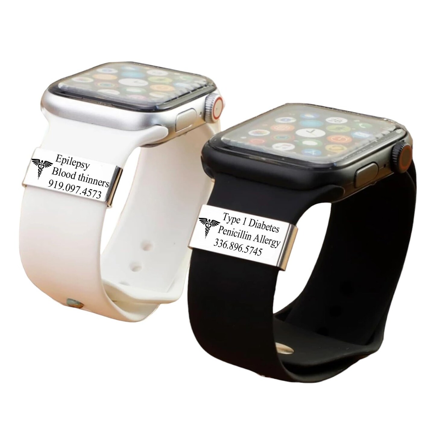 Epilepsy Medical Id Watch Personalized Medical Alert Watch Charm