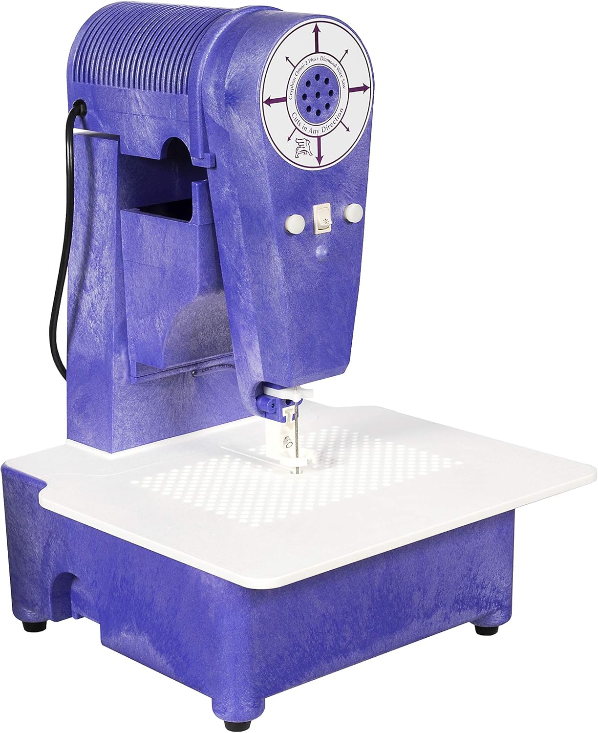 Gryphon Omni 2 Diamond Wire Saw,Includes 6 Blades for Cutting Glass & More