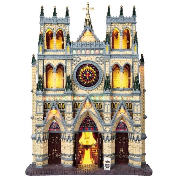 LEMAX St. Patrick&#x27;s Cathedral, Battery Operated (4.5V) #95916